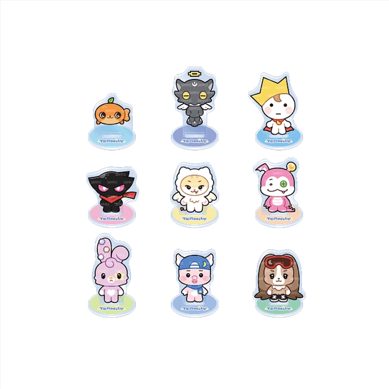 &Team - Teamily Official Md Acrylic Stand (Random)/Product Detail/KPOP Merch