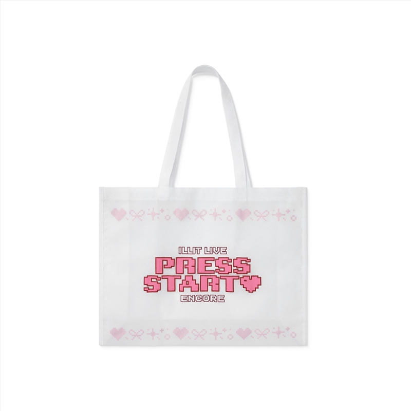 Illit - Press Start Encore Official Md Shopper Bag/Product Detail/KPOP Merch