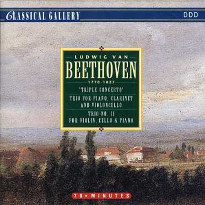 Beethoven - Triple Cto / Trio For Pno Clar & Clo/Product Detail/Classical