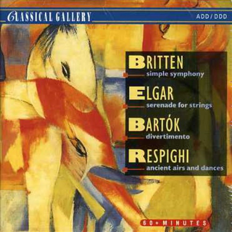 Britten - Simple Sym / Elgar - Serenade For Str/Product Detail/Classical