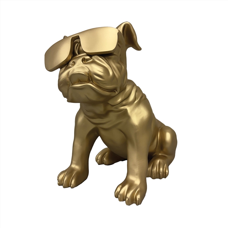 Urban Attitude Bulldog Statue - Matte Gold/Product Detail/Statues