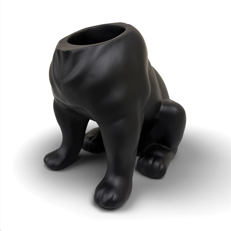 Urban Attitude Maggie Bulldog Planter - Matte Black/Product Detail/Homewares