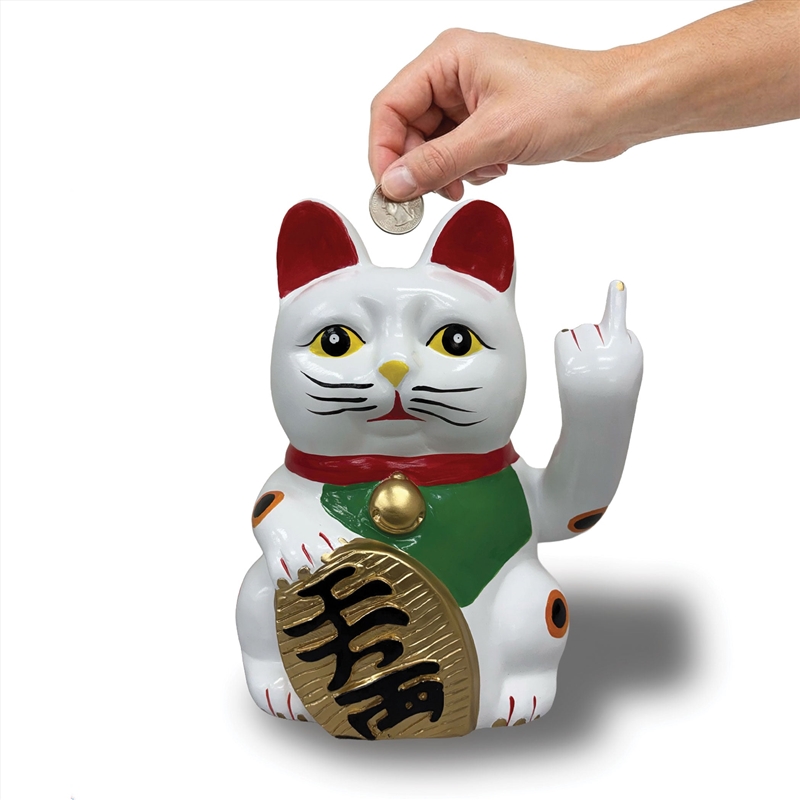 Urban Attitude Cheeky Un-Lucky Cat Money Box/Product Detail/Collectables