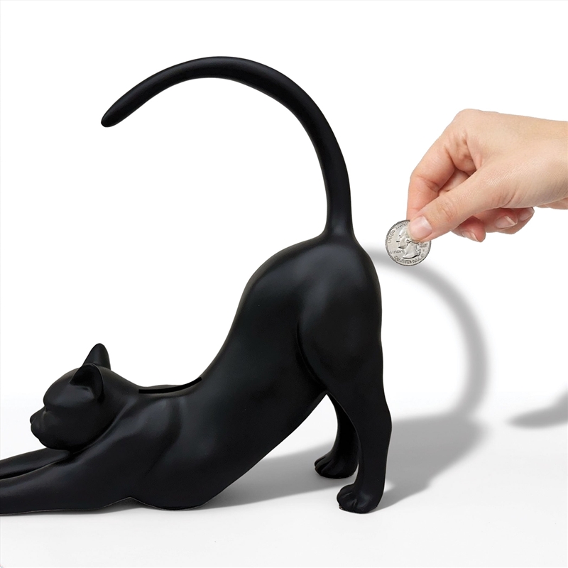 Urban Attitude Cat Butt Money Box - Matte Black/Product Detail/Collectables