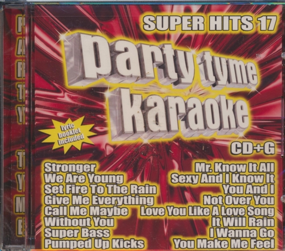 Party Tyme Karaoke: Super Hits 17/Product Detail/Rock/Pop