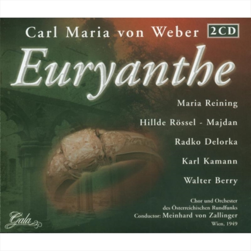 Weber: Euryanthe/Product Detail/Classical