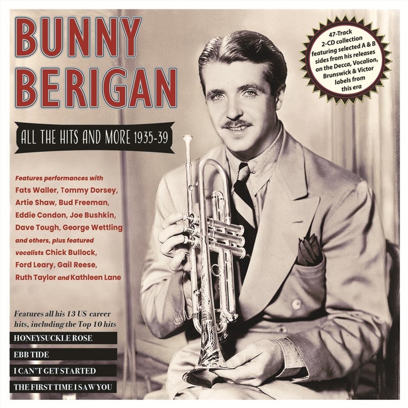 All The Hits And More 1935-39/Product Detail/Jazz