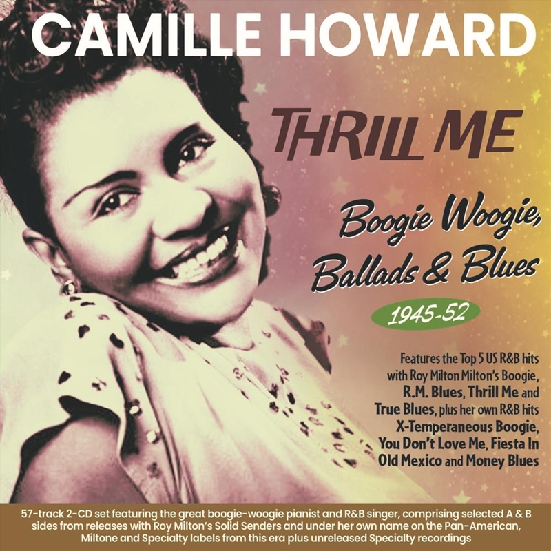 Thrill Me - Boogie Woogie, Ballads & Blues 1945-52/Product Detail/R&B