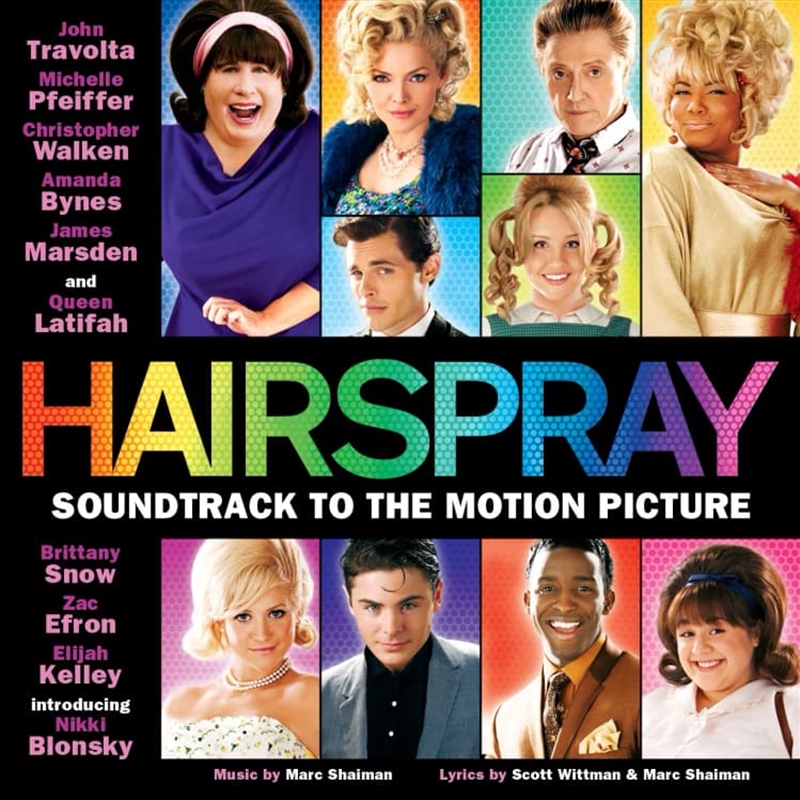 Hairspray - Blue And Pink Splatter Vinyl/Product Detail/Soundtrack