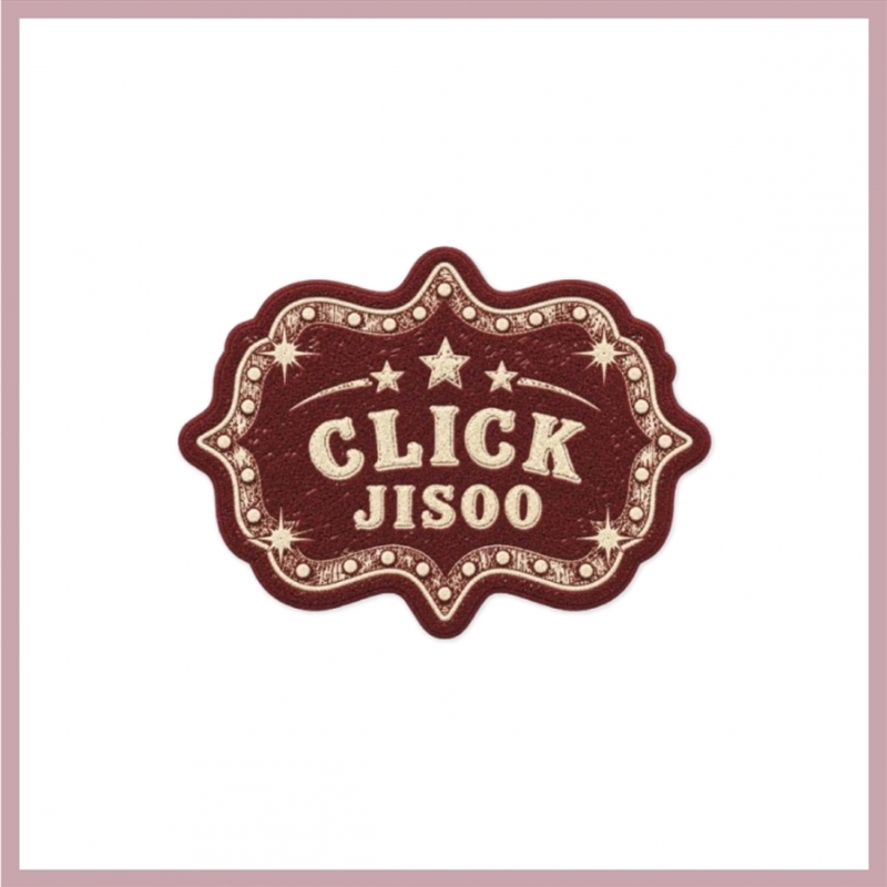 Jisoo - Click In Seoul Official Md Vintage Rug (Logo)/Product Detail/KPOP Merch
