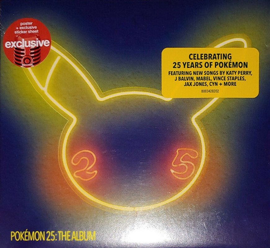 Pokemon 25: The Album/Product Detail/Soundtrack