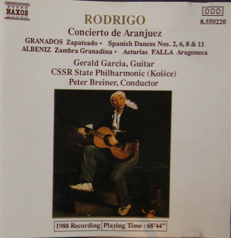 Joaquin Rodrigo: Concierto De Aranjuez: Tres Piezas Espanolas/Product Detail/Classical