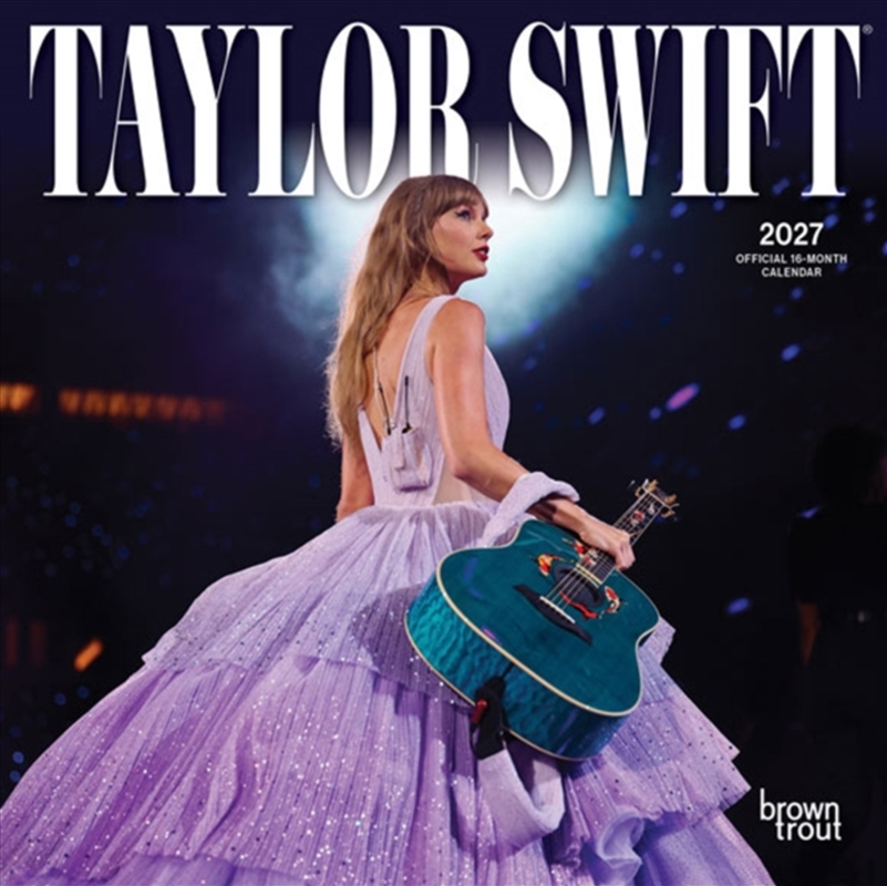 Taylor Swift Official 2027 7 X 14 Inch (Hanging) Monthly Mini Wall Calendar/Product Detail/Calendars & Diaries