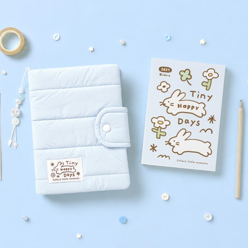 Artbox - 2027 Tiny Happy Days Diary Blue Rabbit/Product Detail/KPOP Merch
