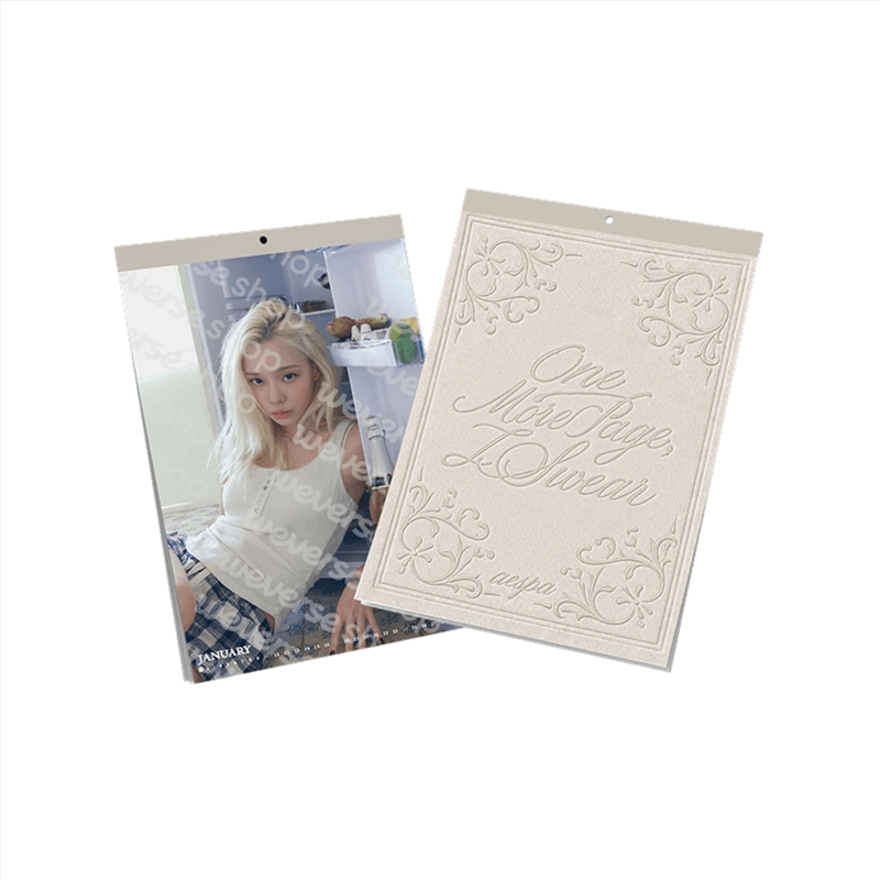 Aespa - 2027 Wall Calendar/Product Detail/KPOP Merch