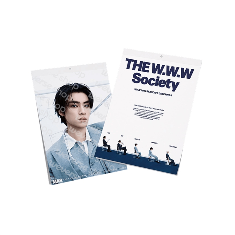 Way V - 2027 Wall Calendar/Product Detail/KPOP Merch