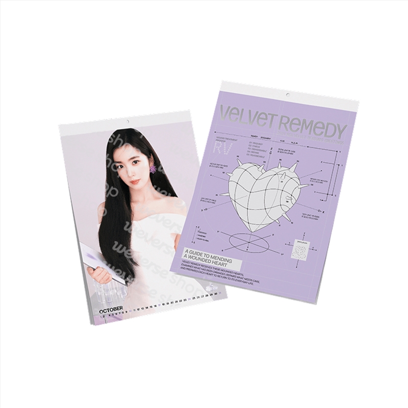 Red Velvet - 2027 Wall Calendar/Product Detail/KPOP Merch