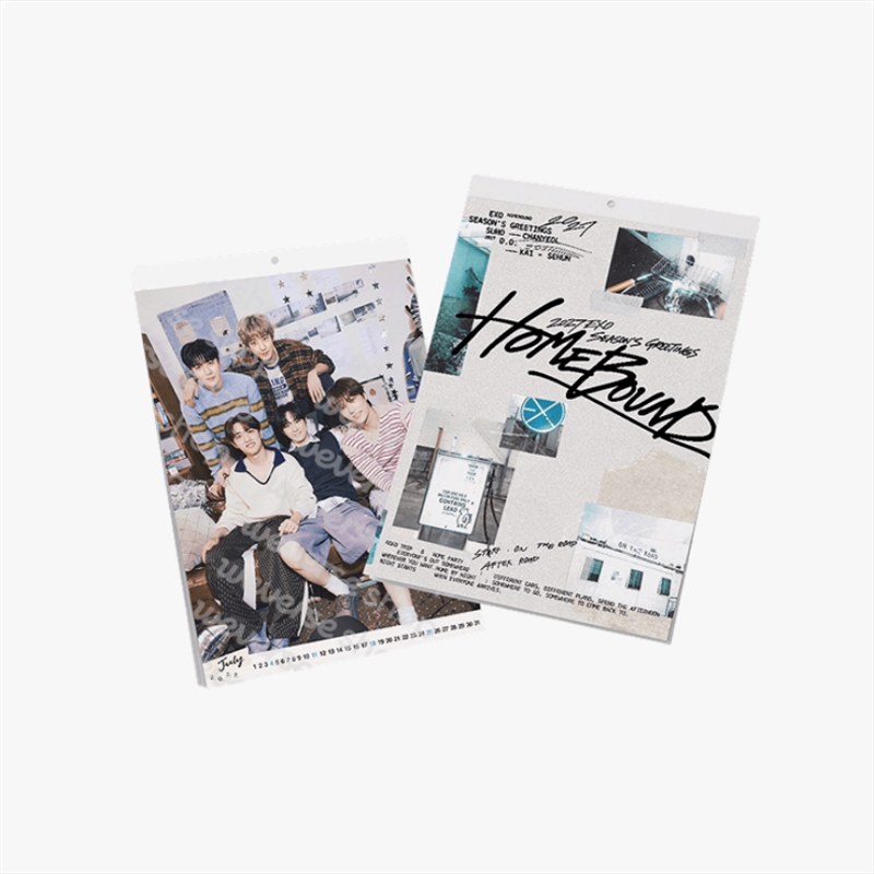 Exo - 2027 Wall Calendar/Product Detail/KPOP Merch