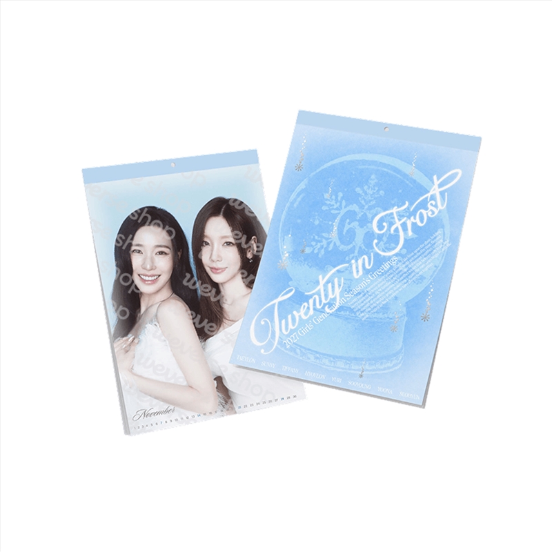 Girl's Generation - 2027 Wall Calendar/Product Detail/KPOP Merch