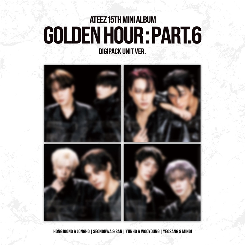 Ateez - Golden Hour : Part.6 15th Mini Album Universal Music Gift Digipack Unit Ver Set/Product Detail/World