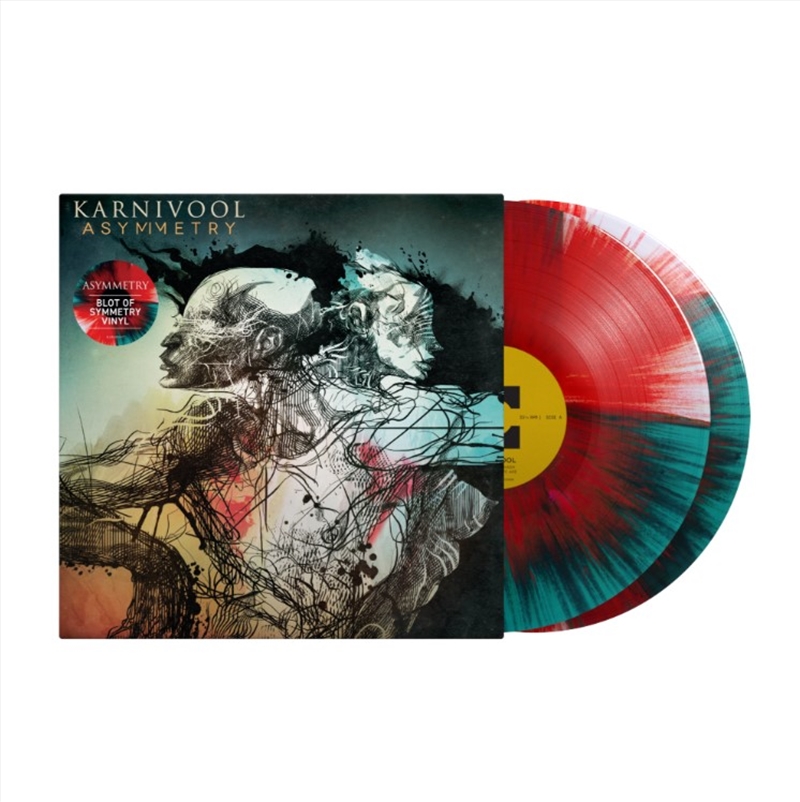 Asymmetry - Blot Of Symmetry Red/Green/White Splatter Vinyl/Product Detail/Rock