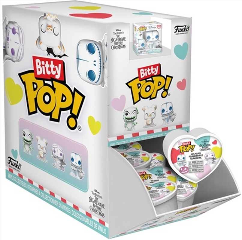 Nightmare Before Christmas: Sketched - Blind Heart Shaped Capsule Bitty Pop! (Sent At Random)/Product Detail/Funko Collections