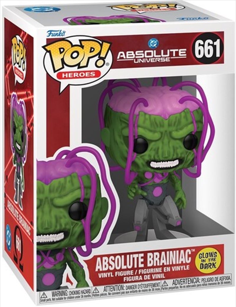 DC Comics - Brainiac Glow Pop! Vinyl/Product Detail/Standard Pop Vinyl
