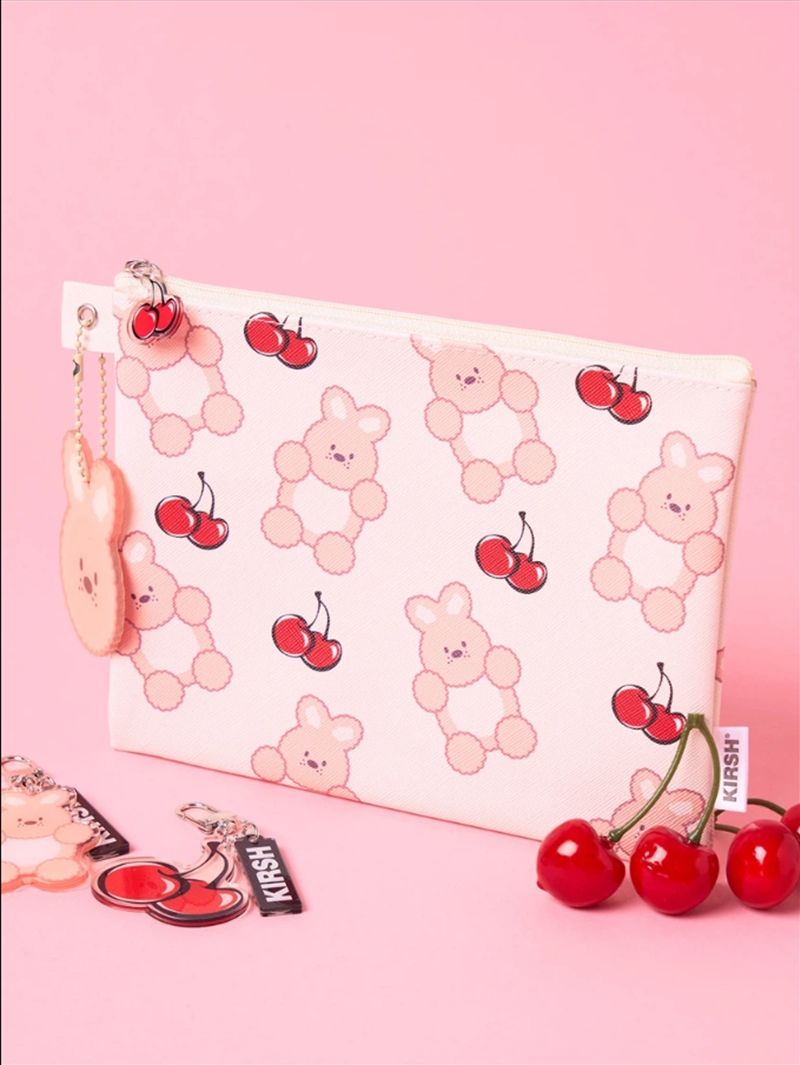 Kirsh - Kirsh Flat Keyring Pouch (Witty Bunny Pink)/Product Detail/KPOP Merch