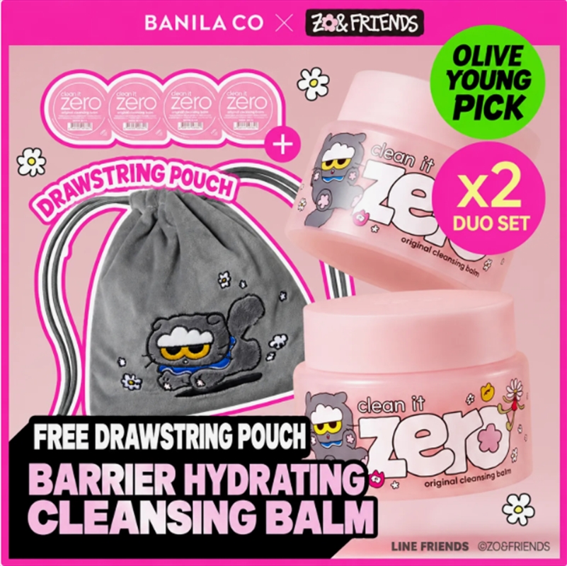 Zo& Friends - [Zo& Friends Edition] Banila Co Clean It Zero Original Cleansing Balm 100Ml Double (+3/Product Detail/KPOP Merch