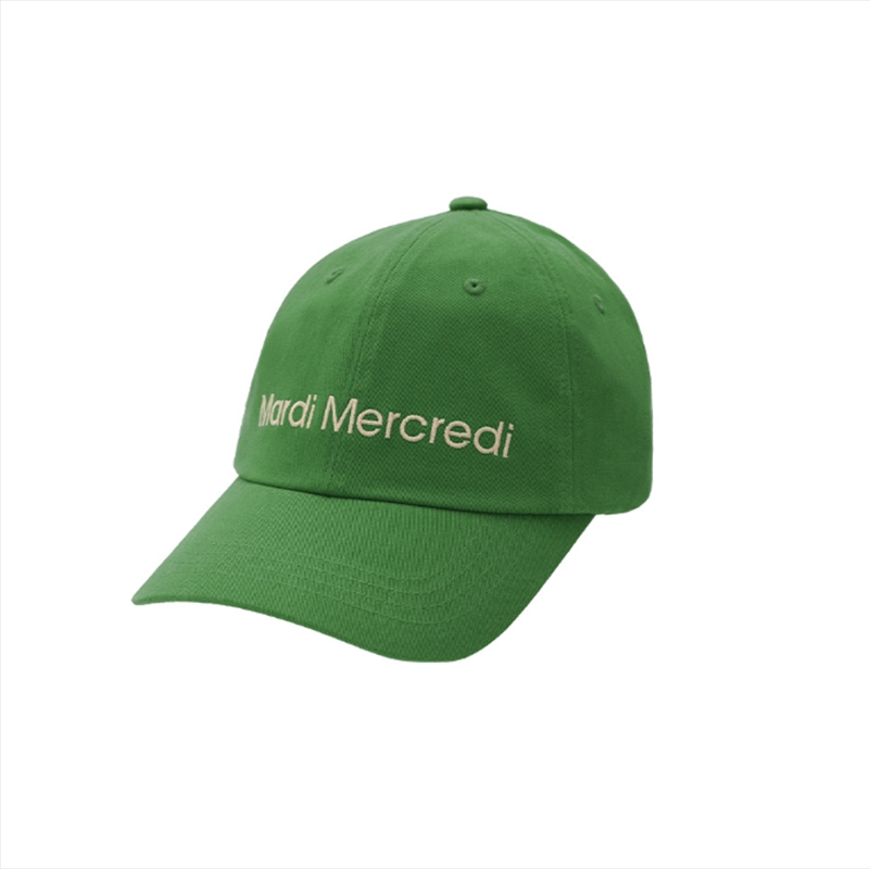 Svt Jeonghan - [With Svt Jeonghan] Cap Mardi Mercredi Logo (Green Cream)/Product Detail/KPOP Merch