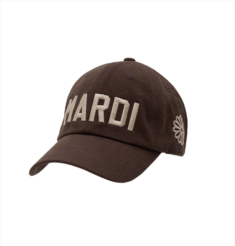 Svt Jeonghan - [With Svt Jeonghan] Cap Mardi Bold Logo (Brown Cream)/Product Detail/KPOP Merch