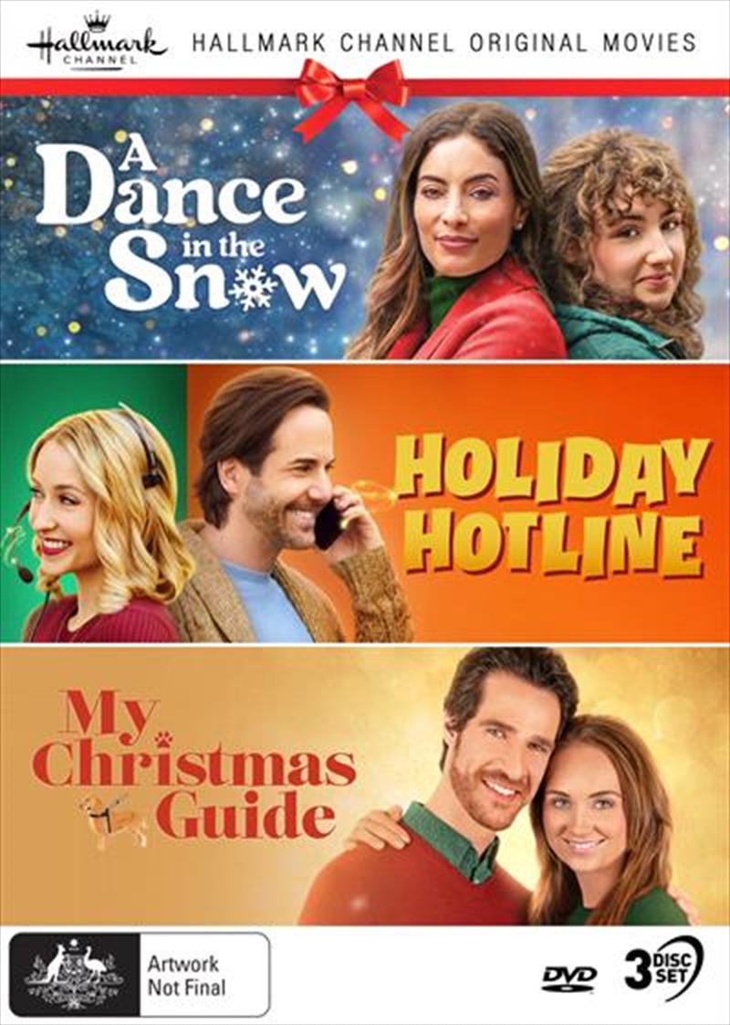 Hallmark Christmas - A Dance In The Snow / Holiday Hotline / My Christmas Guide - Collection 43/Product Detail/Drama