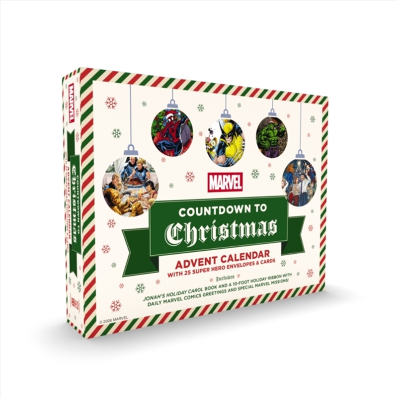 Marvel Countdown to Christmas : Advent Calendar with 25 Super-Hero Envelopes and Cards/Product Detail/Calendars & Diaries