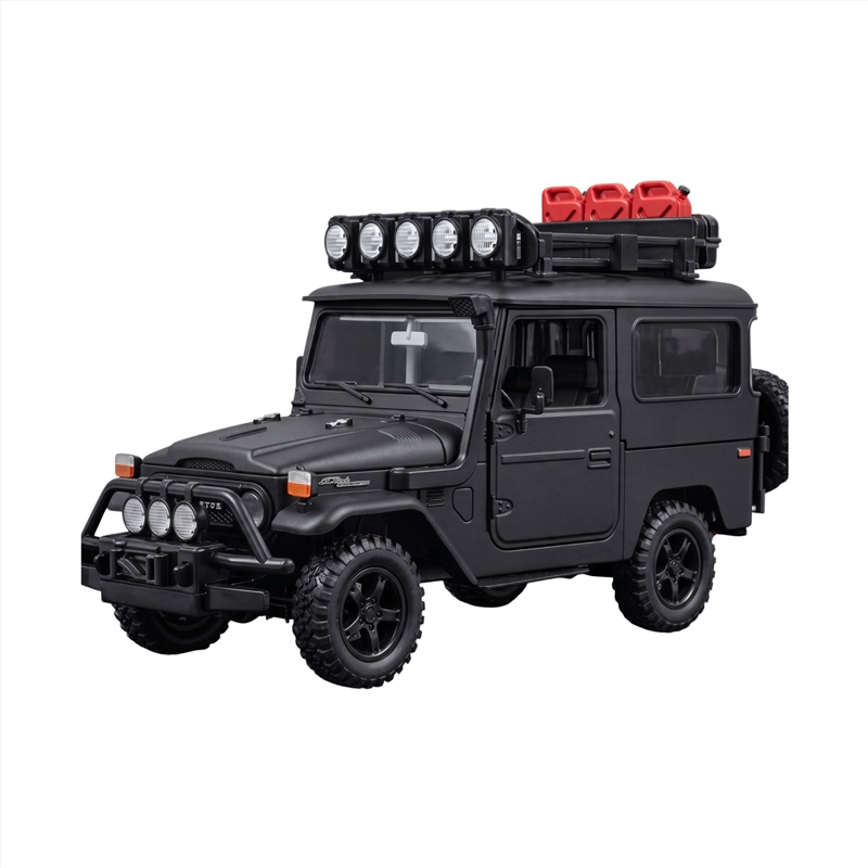 Off Road - 1:24 Black Toyota FJ40 Truck/Product Detail/Figurines