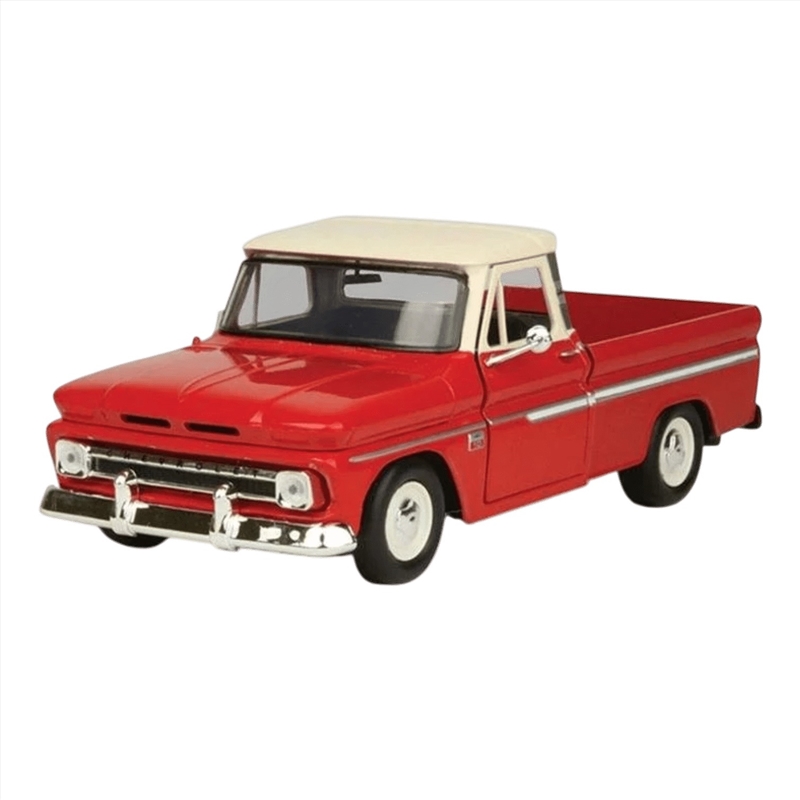 Timelesss Legends - 1:24 Red 1966 Chevy C10 Fleetside Pickup/Product Detail/Figurines