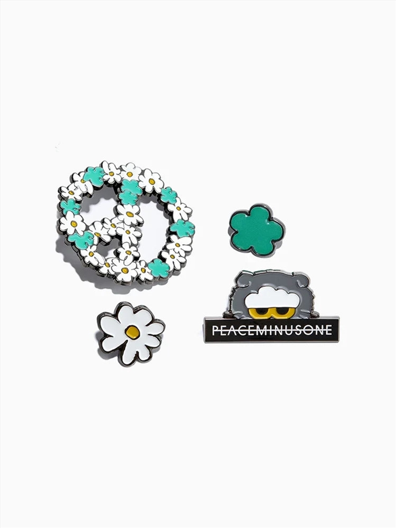 Peaceminusone X Zo&Friends Official Md Zoa Metal Badge Set (4Pcs)/Product Detail/KPOP Merch