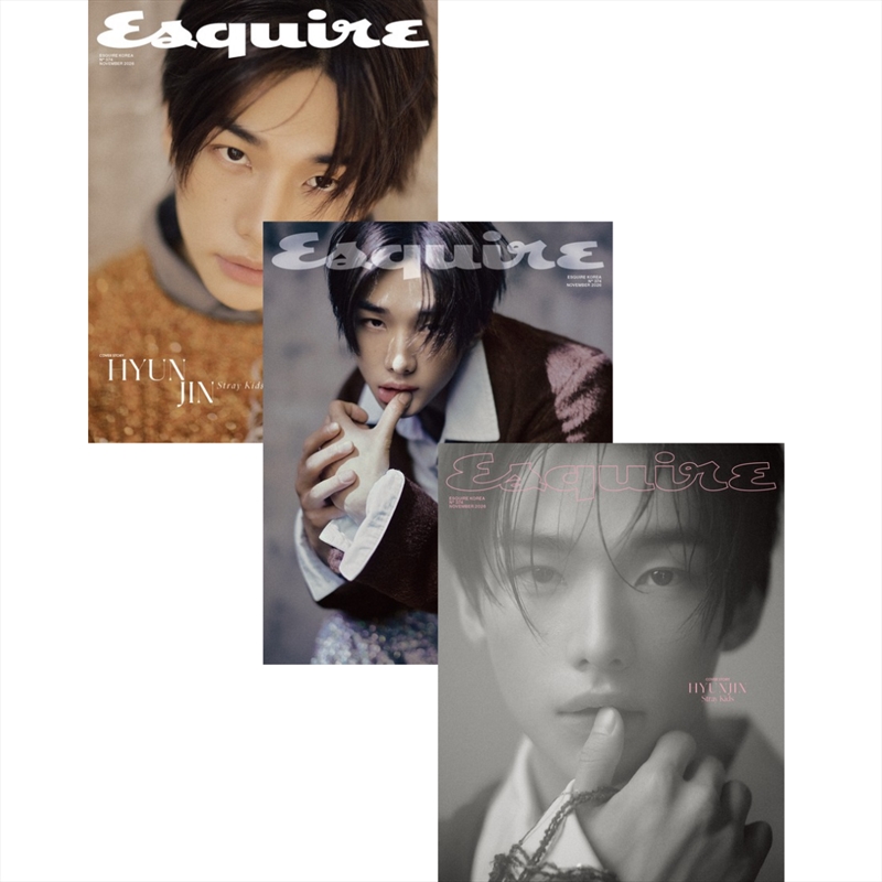 Esquire Magazine 2026 November Issue Cover Set/Product Detail/KPOP Merch
