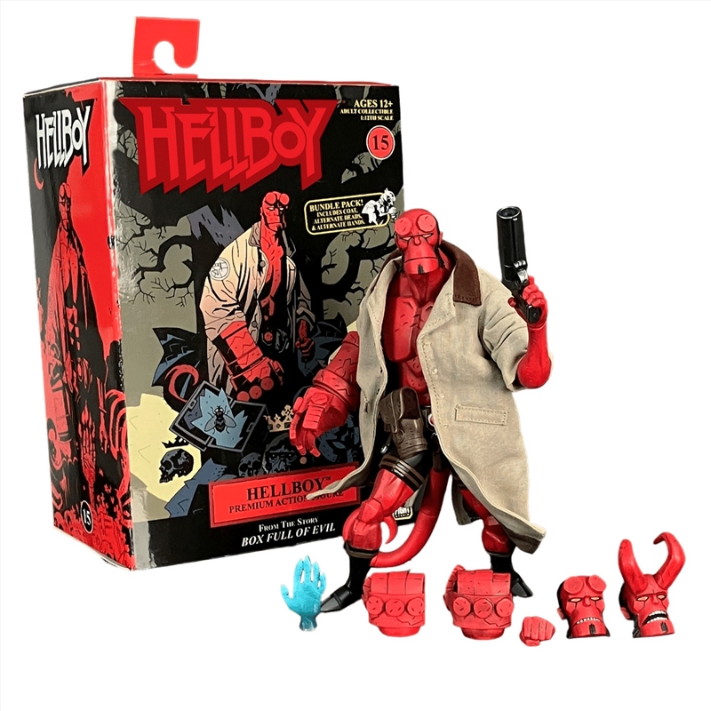 Hellboy - Hellboy 1:12 Scale Action Figure Bundle Pack/Product Detail/Figurines