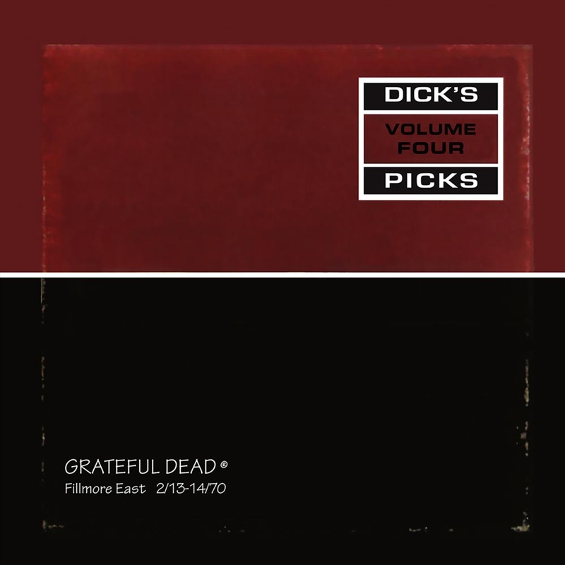 Dick's Picks Vol. 4 - Fillmore East 2/13-14/70/Product Detail/Rock/Pop