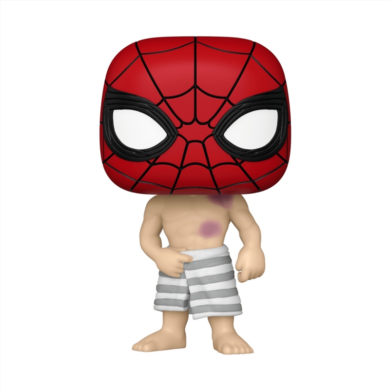 SpiderMan: Brand New Day - Spider-Man in Towel US Exclusive Pop! Vinyl [RS]/Product Detail/Movies