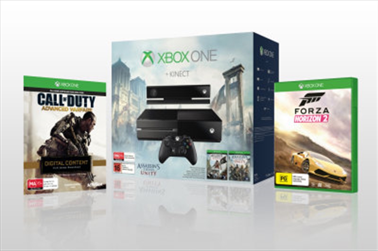 Buy Xbox One Console (Kinect) Value Bundle with Forza Horizon 2 and