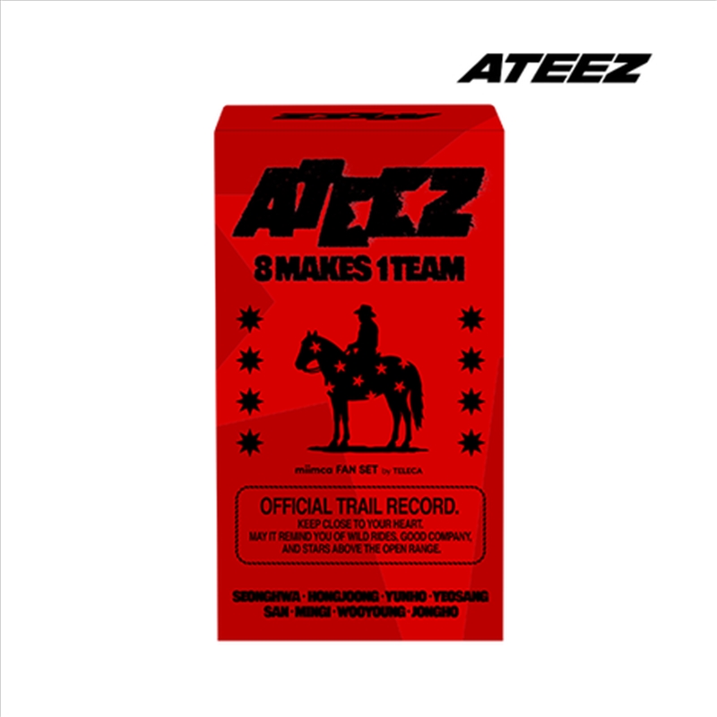 Ateez X Miimca Collectable Trading Card Fan Set Ver.2/Product Detail/KPOP Merch