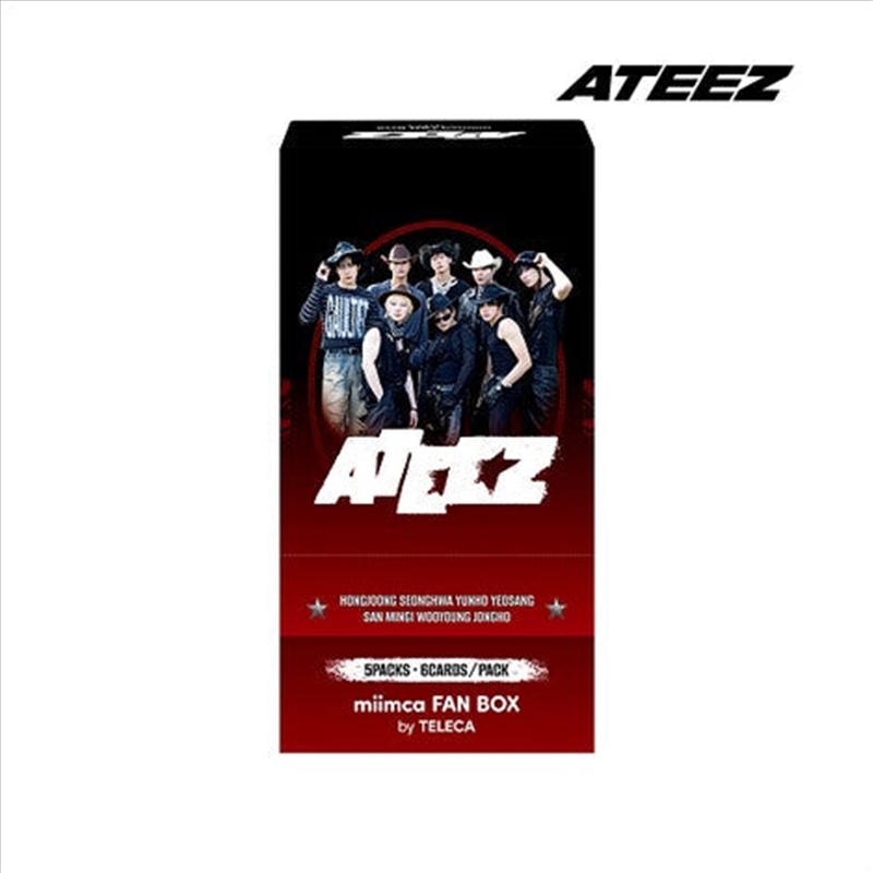Ateez X Miimca Collectable Trading Card Fan Box/Product Detail/KPOP Merch