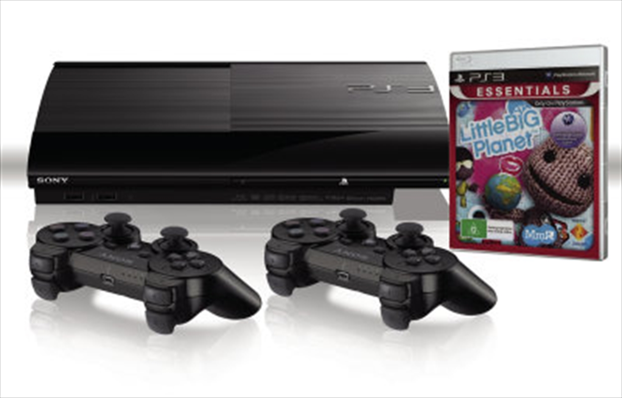 PlayStation 3 500GB Console with extra Dualshock 3 Black and Gran Turismo 6/Product Detail/Consoles & Accessories