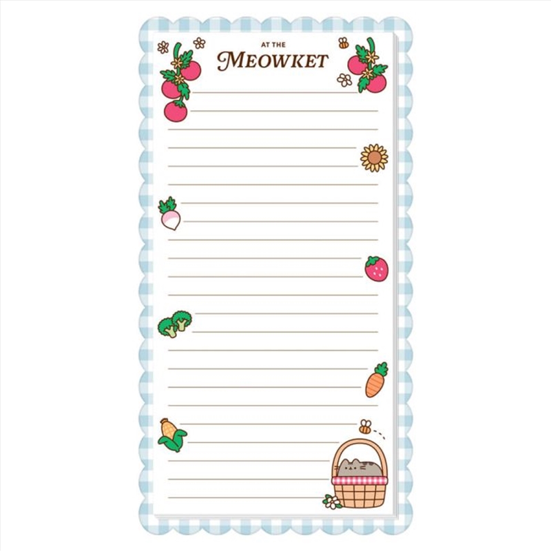 Pusheen Farmers Market Magnetic Shopping List Pad/Product Detail/Stationery