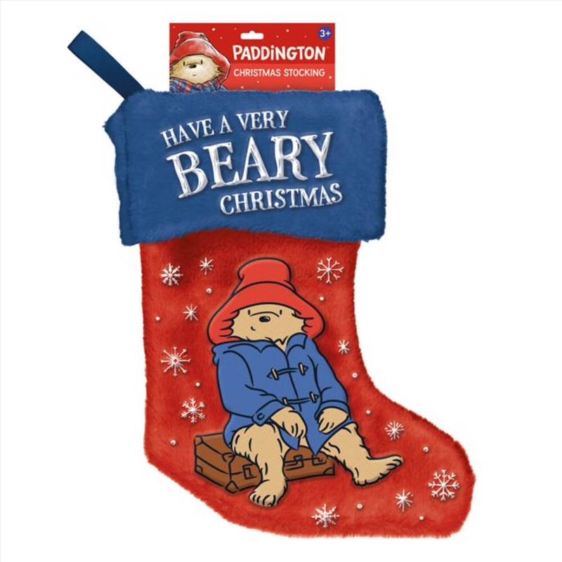 Paddington Christmas Stocking/Product Detail/Decor