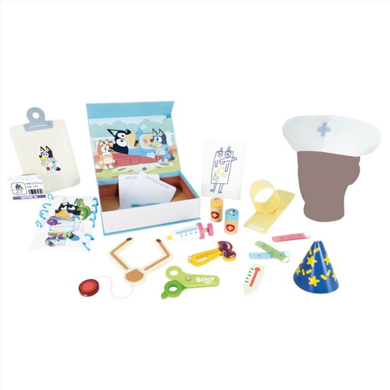 Bluey Hospital Wooden Role-Play Accessory Set/Product Detail/Toys