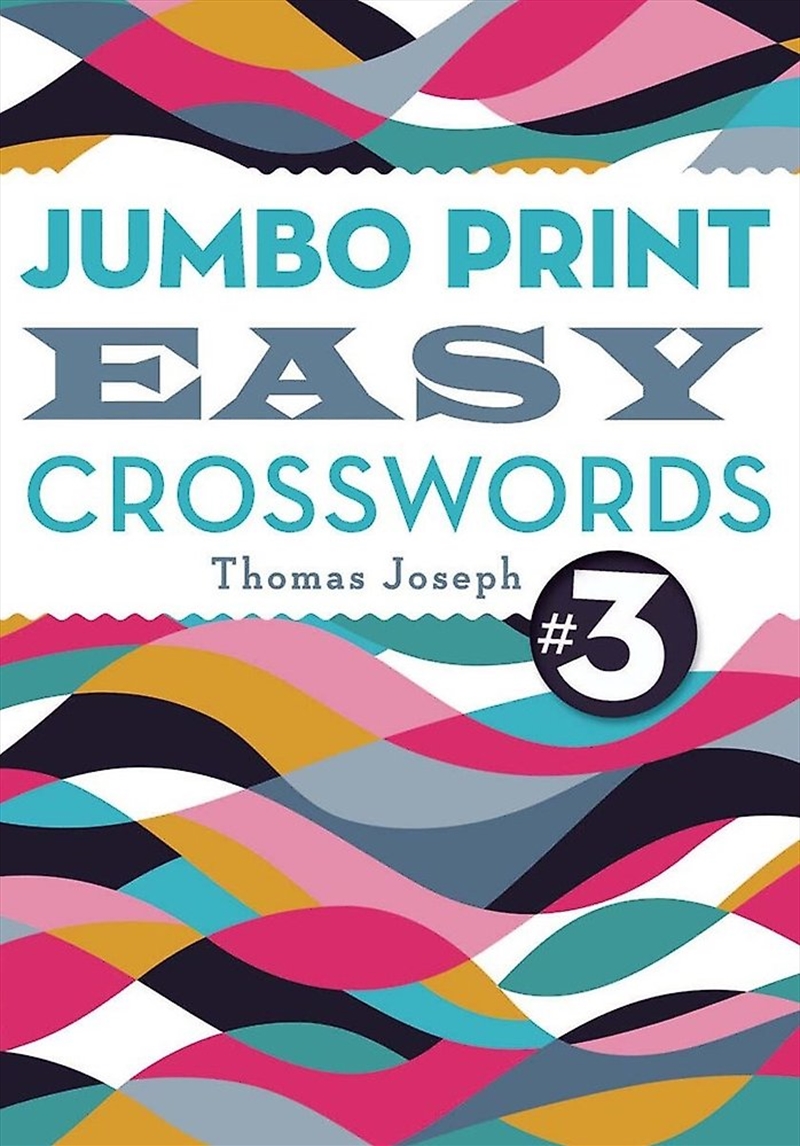 Jumbo Print Easy Crosswords #3/Product Detail/Adults Activity Books