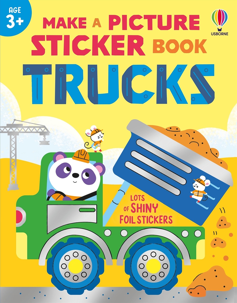 Make A Picture Sticker Book Trucks/Product Detail/Kids Activity Books