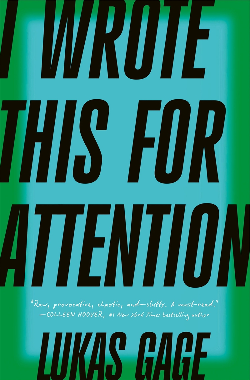 I Wrote This For Attention/Product Detail/Biographies & True Stories